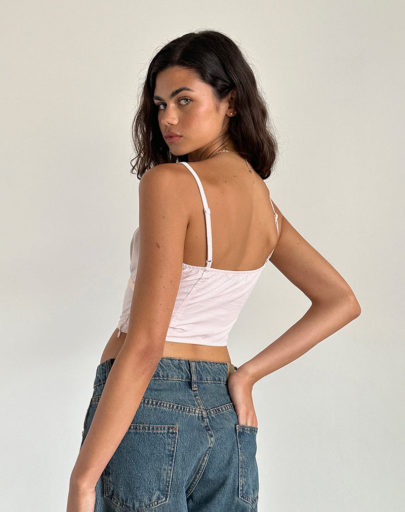 Image de Riana Cami Top in Light Pink