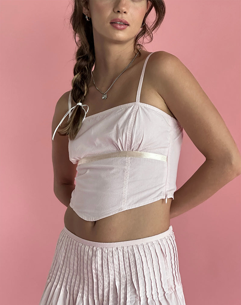 Image de Riana Cami Top in Light Pink