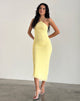 image de Ribka Midi Dress in Mesh Lemon