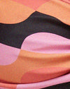  Art abstrait rose