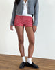 Image de Ritala Micro-short froncé en vichy rouge