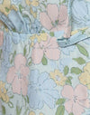 Floral pastel délavé