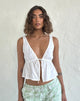Image de Rolia Tie Front Top in Off White