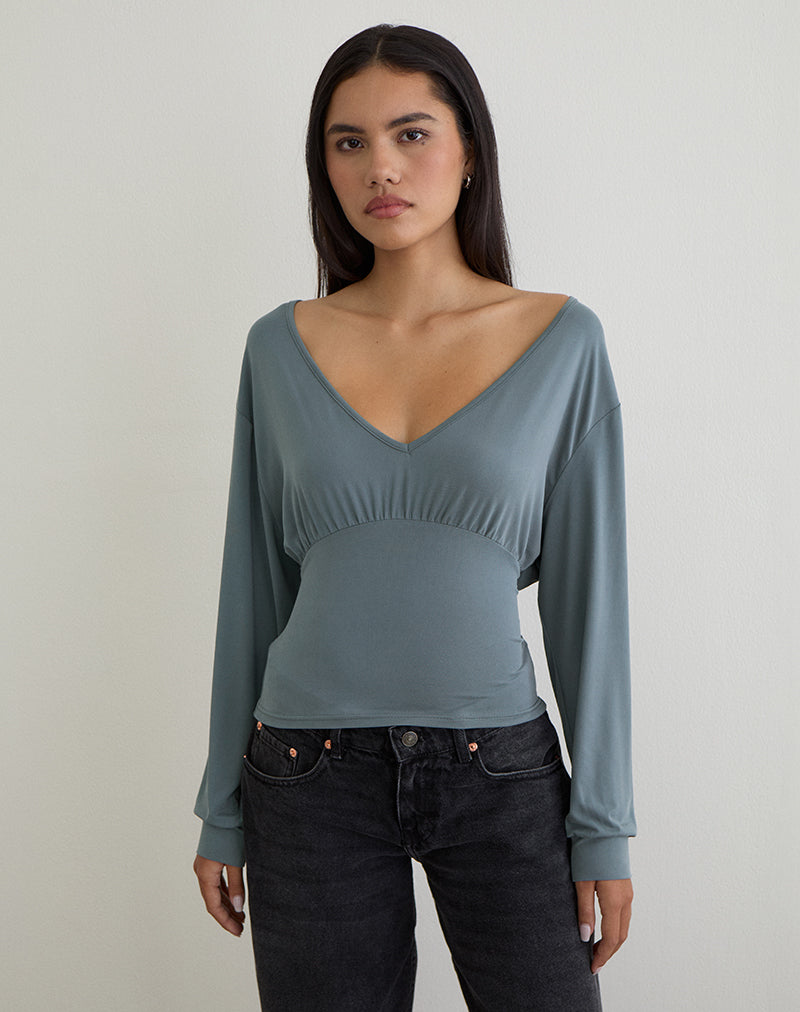 Image de Romari Top in Ash Blue