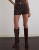 Image de Lucen Mini Short en Tailoring Brown
