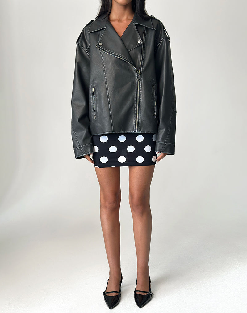 Image de Lidya Mini jupe en XL Spot Black