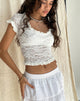 Image de Rufte Top en dentelle Ivoire