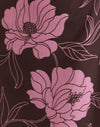 Flare Floral Rose Marron