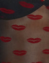 Lips Flock Noir