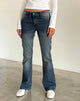 Image de Rigid Low Rise Flare Jeans in Dark Vintage