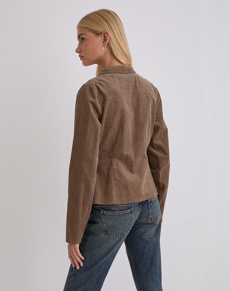 Image de Rohana Veste ajustée en cordon pour bébé Walnut Brown