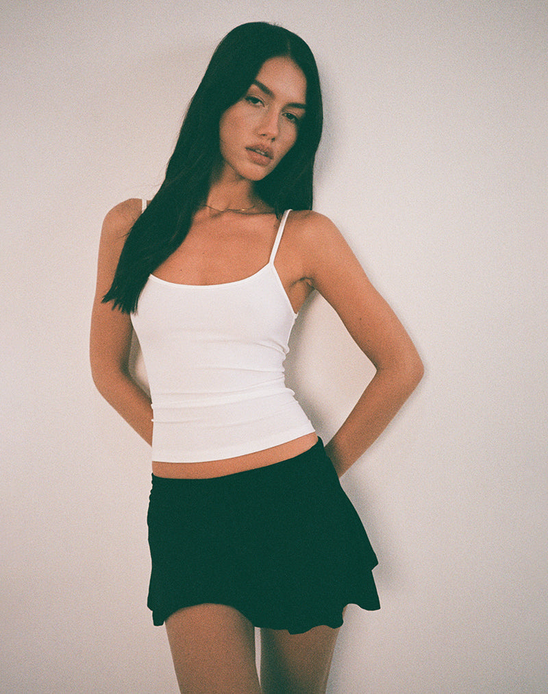 Image de Saeko Micro Skort en noir