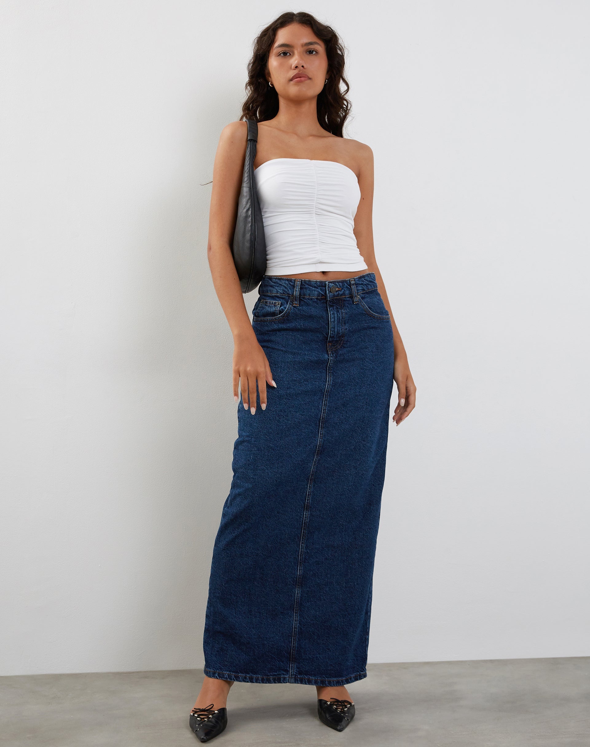 Image de Sajna Bandeau froncé en blanc