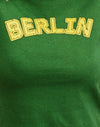 Vert orme avec reliure jaune et emblème berlinois