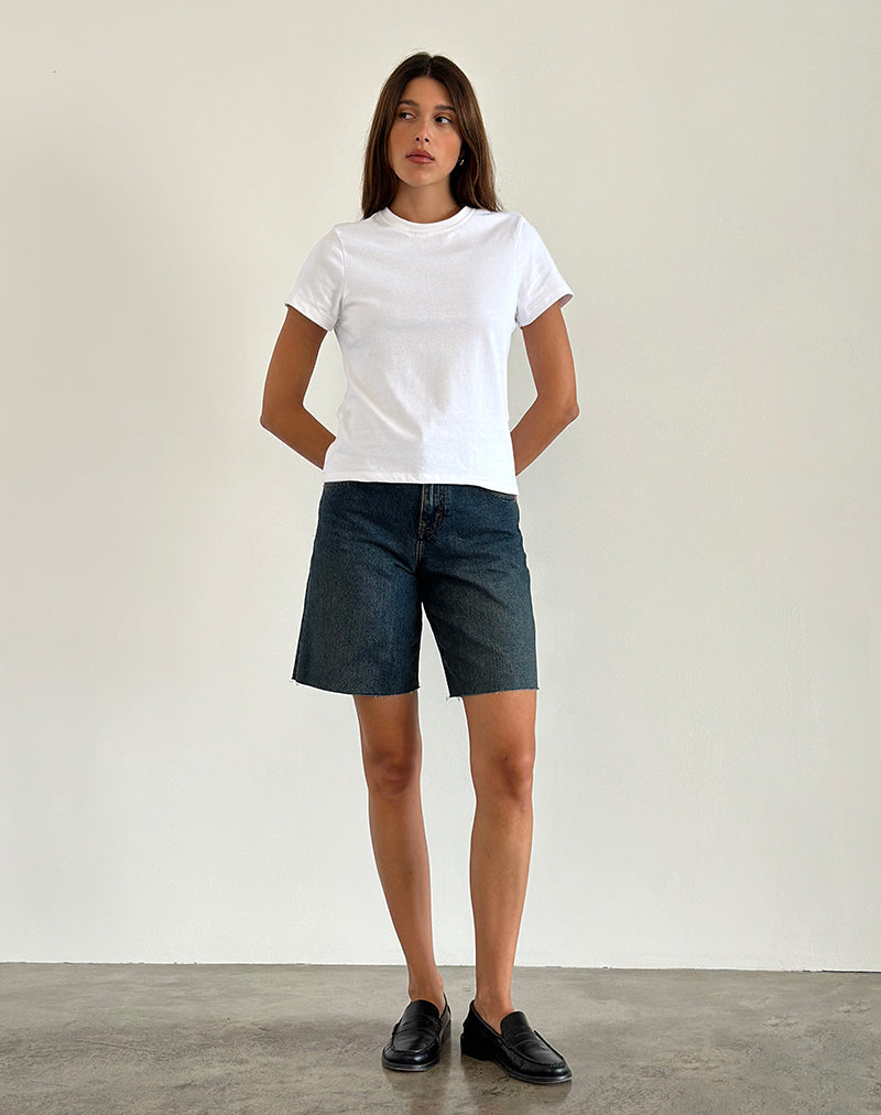 Image de Sakha Boxy Top in Plain White