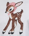 Cerf élaphe avec écharpe