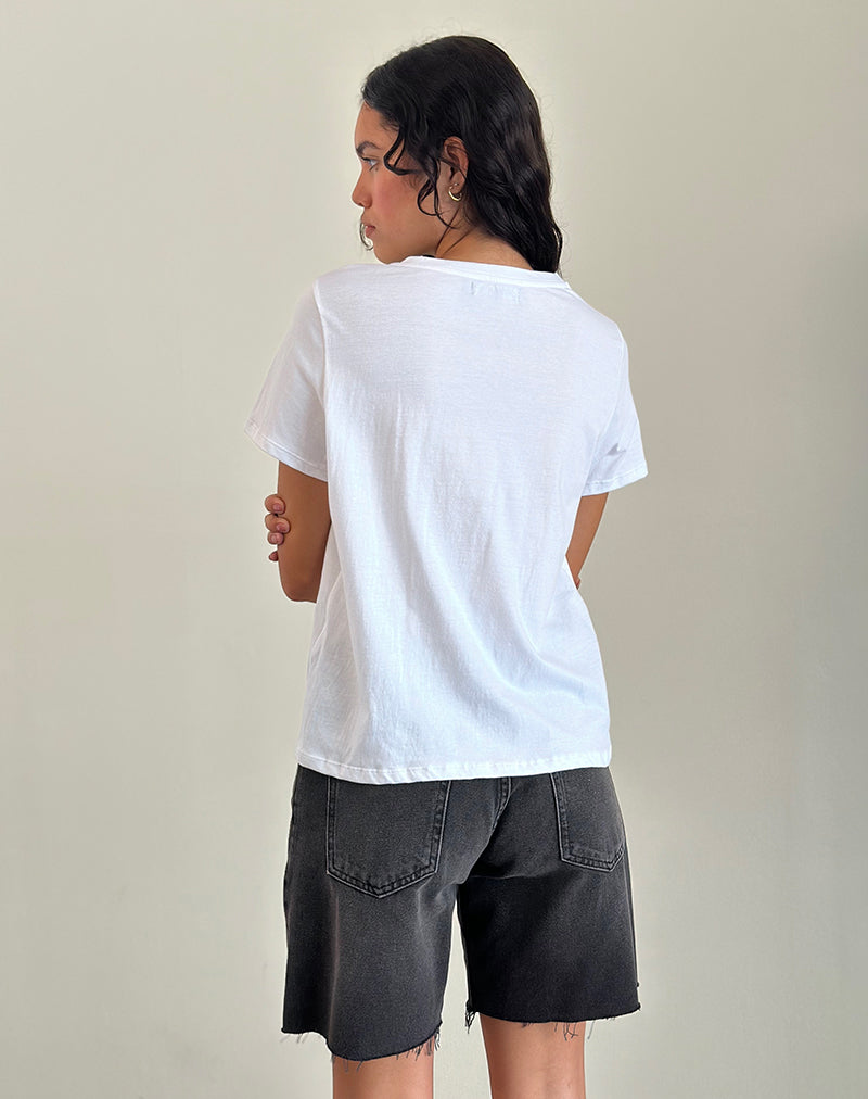 Image de Saki Tee in White Fig