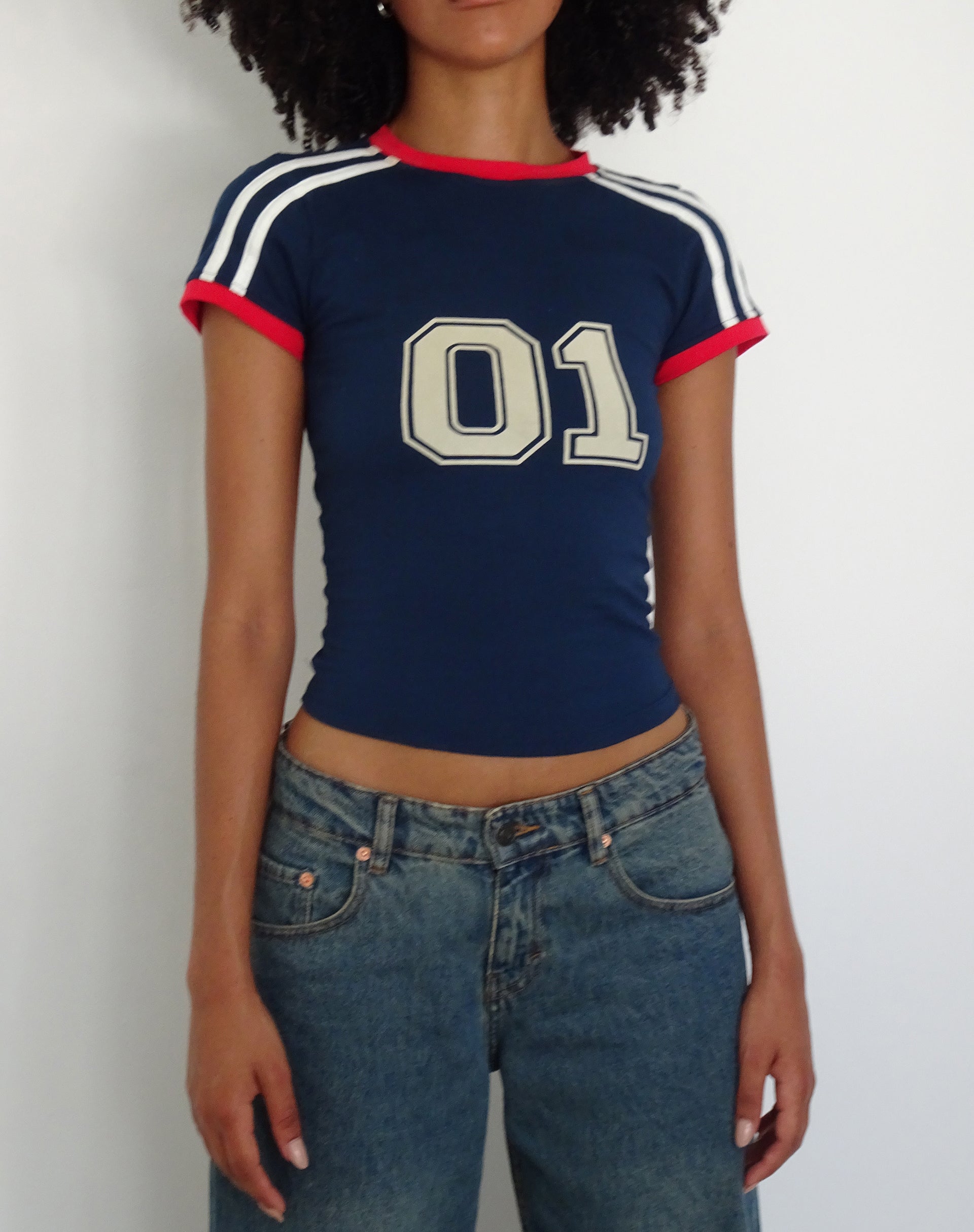 Image de Salda Sports Fitted Tee in Navy