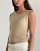 Image de Salisha Tank Top in Natural Sheer Knit