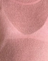 Maille transparente rose