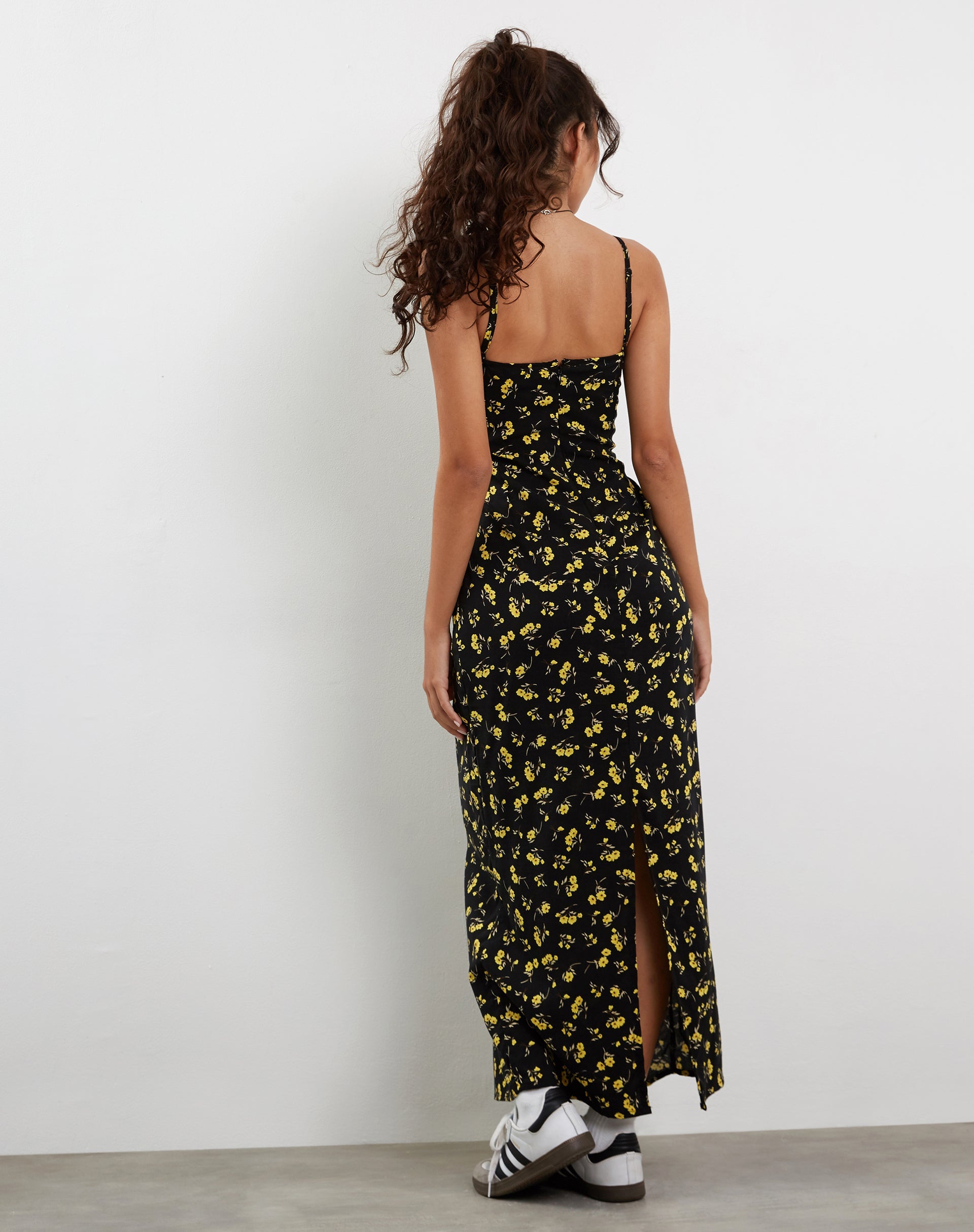 Image de Kafka Maxi Dress in Buttercup Black and Yellow