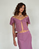 Image de Samsiar Top in Chiffon Mauve