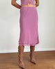 Image de Suharni Midi Skirt in Chiffon Mauve