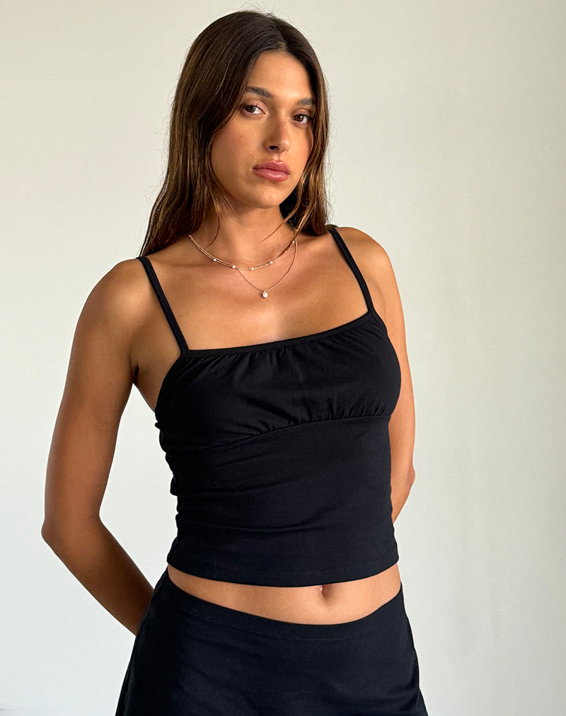 Image de Sasya Cami Top in Black