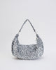 Image du sac hobo à paillettes en argent