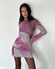 Image de Sevila Mini Robe en Anatomie de la Nature Rose