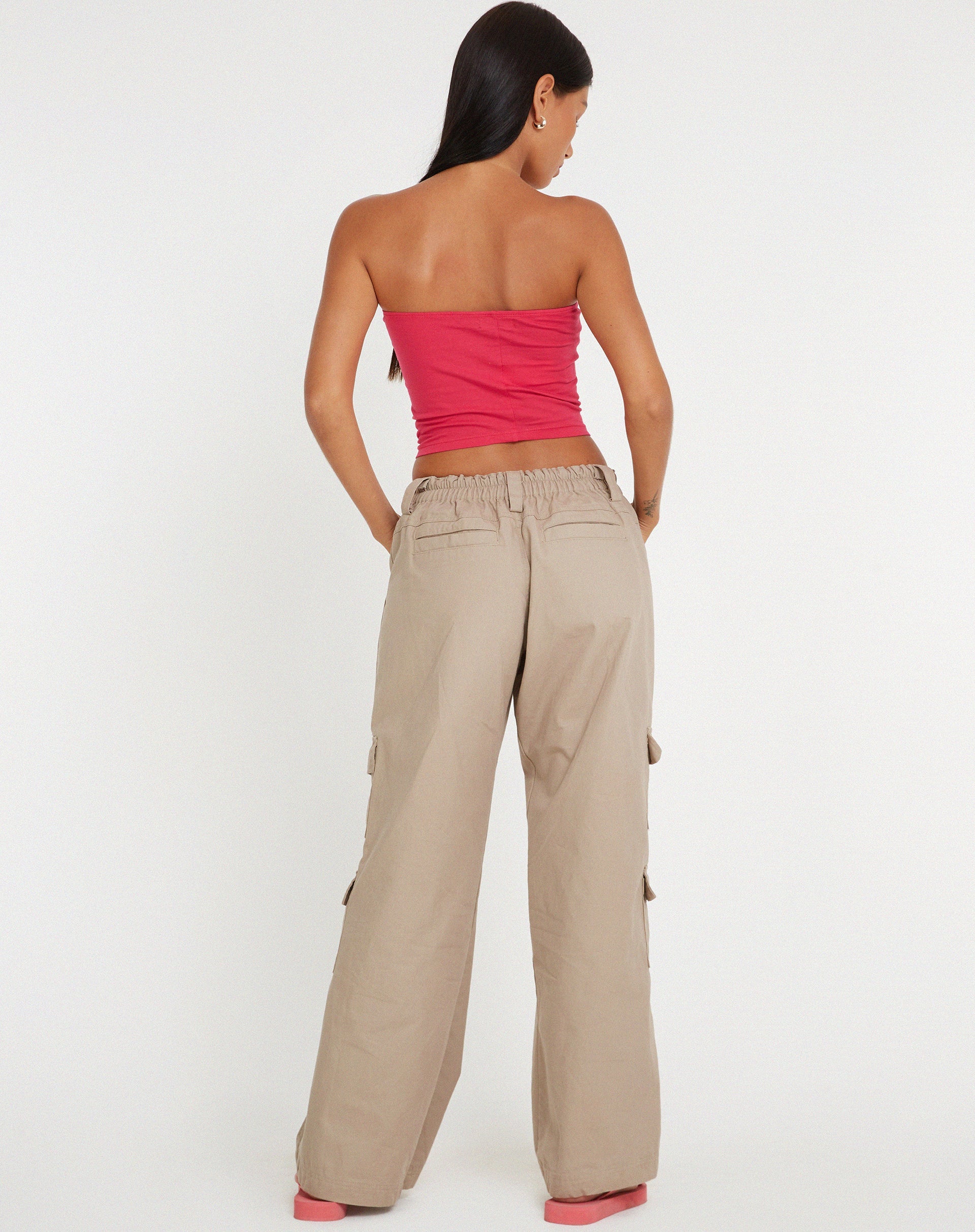 Image de Top bandeau Shae en rose fuschia