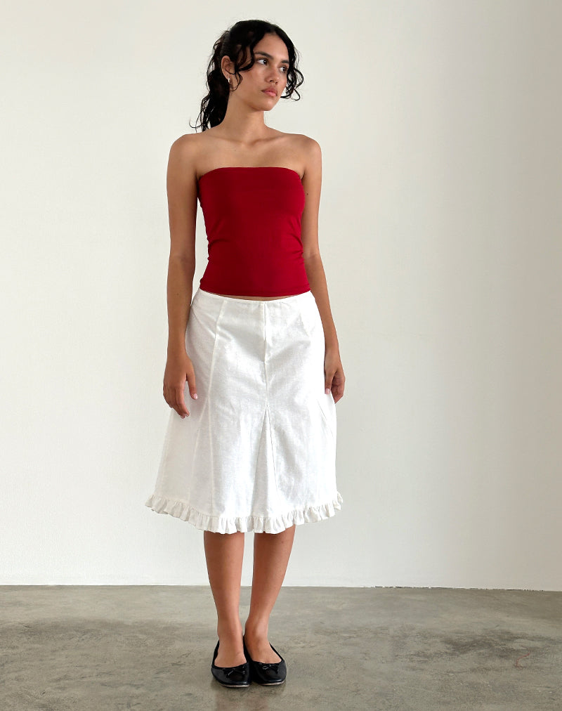 Image de Shaelo Bandeau Top in Adrenaline Red