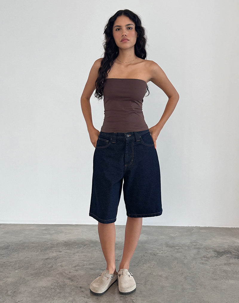 Image de Shaelo Bandeau Top in Deep Mahogany