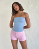 Image de Eunia Shorts in Mini Floral Terry Pink