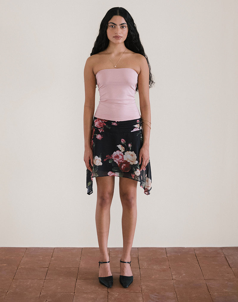 Image de la jupe Tyler en Renaissance Rose Noir