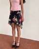 Image de la jupe Tyler en Renaissance Rose Noir