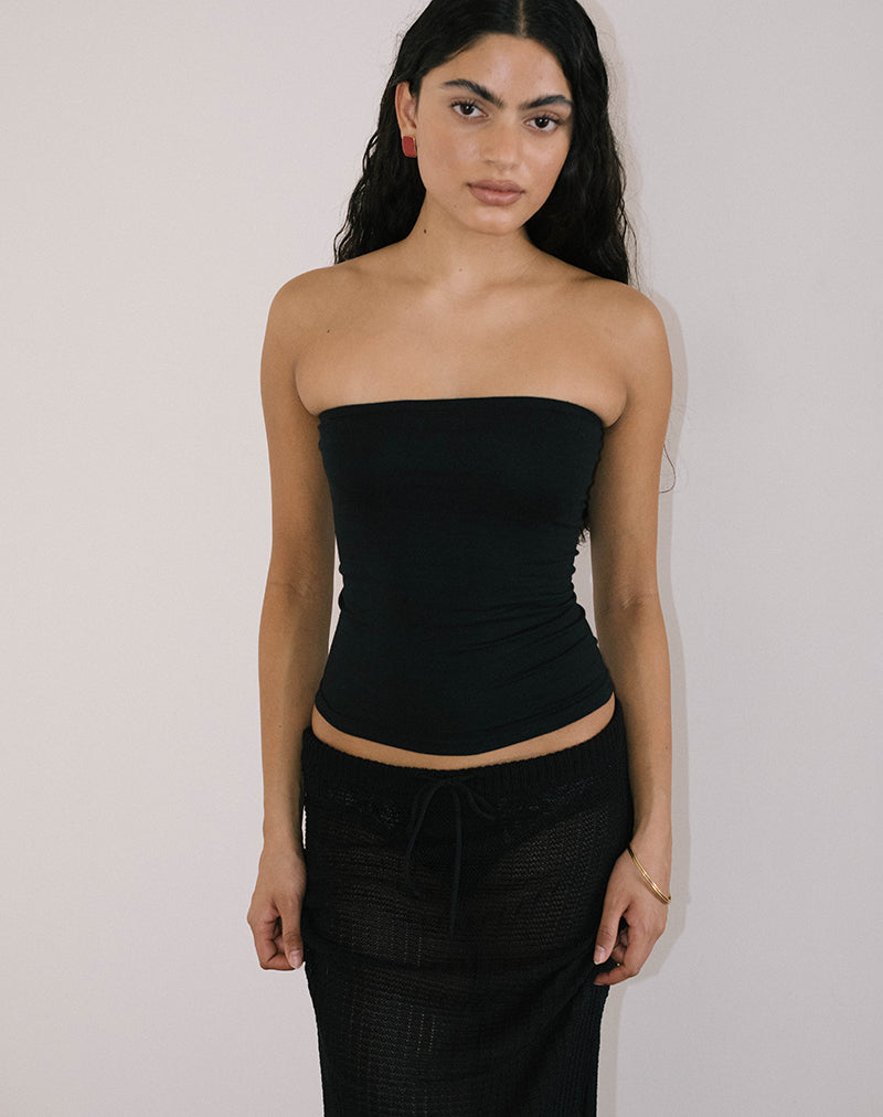 Image de Shaelo Bandeau Top in Black