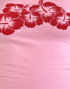 flamant rose hisbiscus rouge