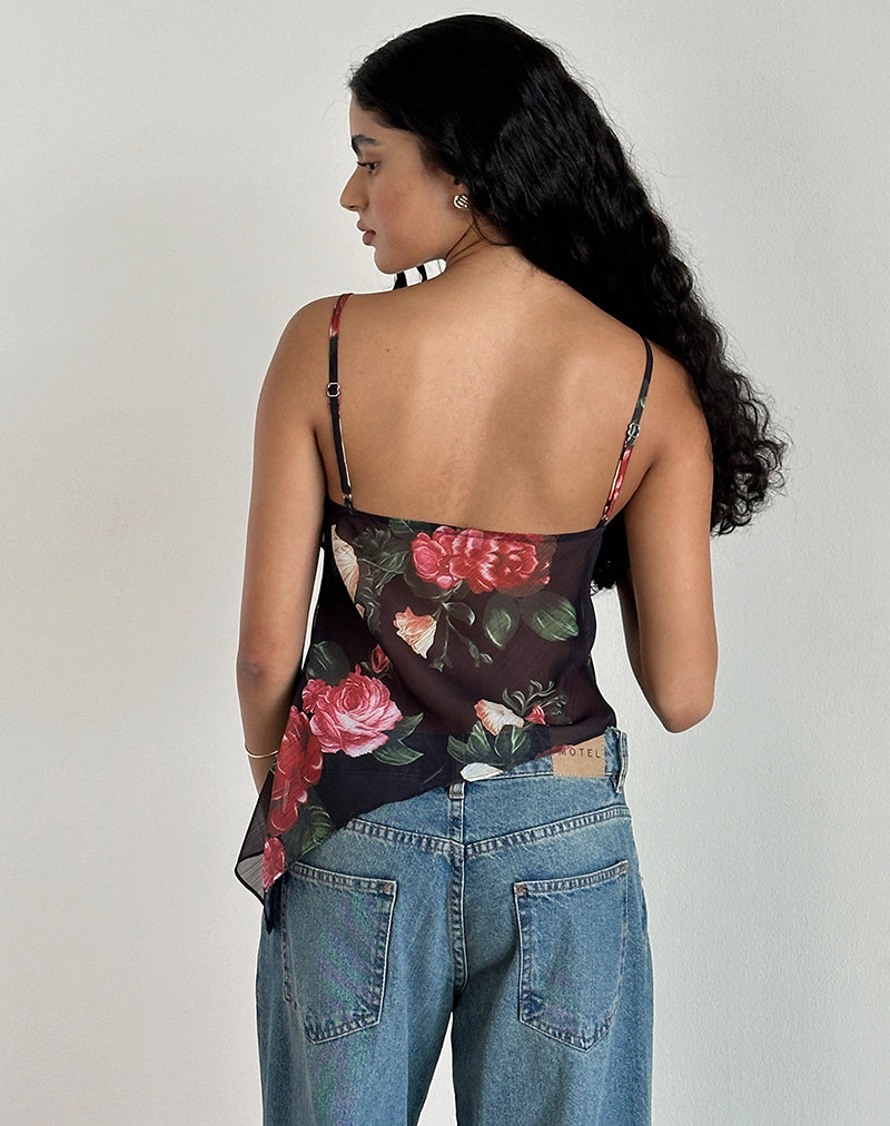 Image de Shahira Top in Renaissance Rose Black