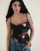 Image de Shahira Top in Renaissance Rose Black
