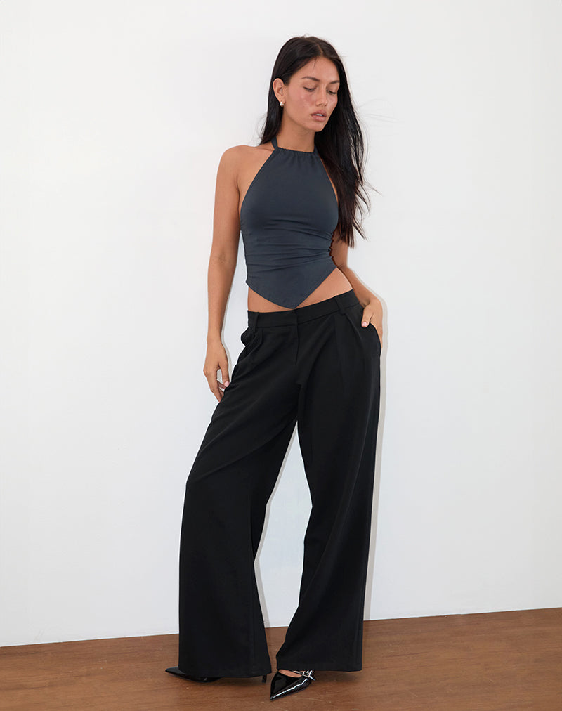 Image de Shalas Halter Top in Jersey Ocean Storm