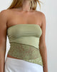 image de Shanda Lace Tube Top in Sage