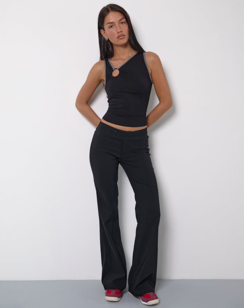 Image de Sharena O Ring Vest Top in Black