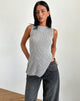 Image du débardeur Shartina en tricot gris