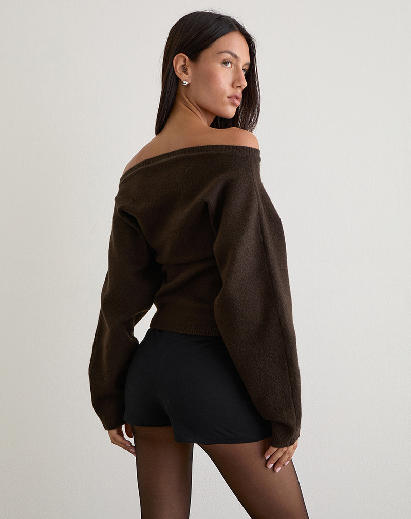 Image de Sikuna Bow Jumper in Brown