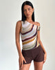Image de Sohan Top asymétrique en maille Wiggle Sunset