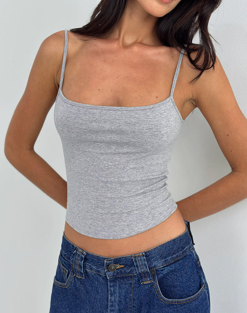 Image de Solay Vest Top in Grey Marl