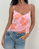 Image de Sorira Flare Top in Floral Pink and Orange