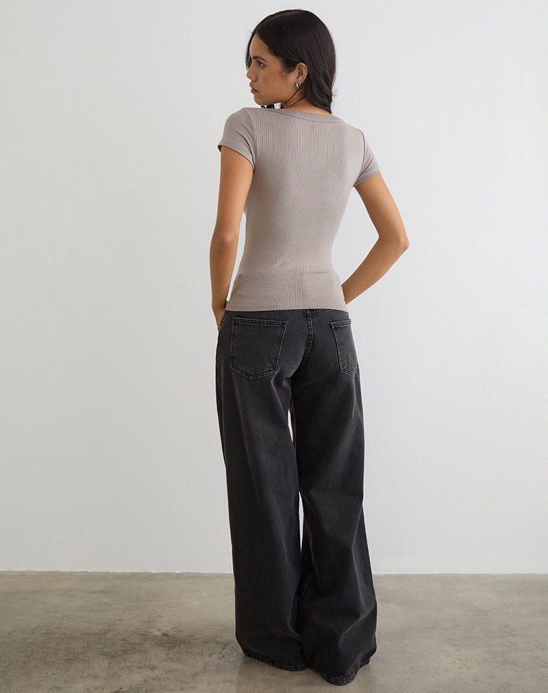 Image du tee-shirt Sumala en maille épaisse Moon Rock