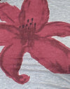 Gris Marl Painted Flower Graphic